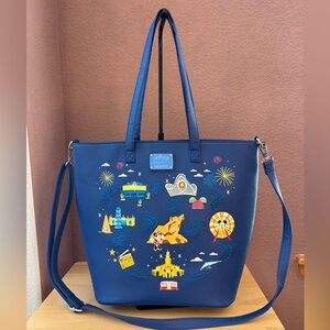 Loungefly Disneyland Tote Bag - 65th Anniversary Edition